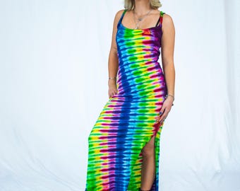 chinese dress ladies Grateful Dead Bear Maxi Dress | Dress main image 0