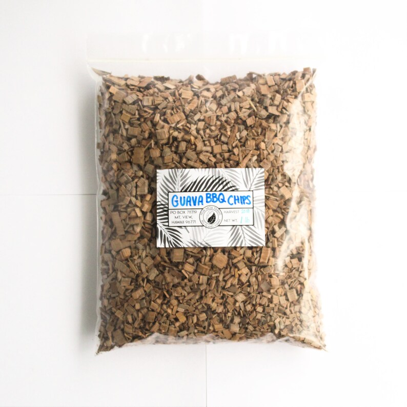 Guava BBQ Smoking Chips Fine Grade Organic Guava Wood Etsy