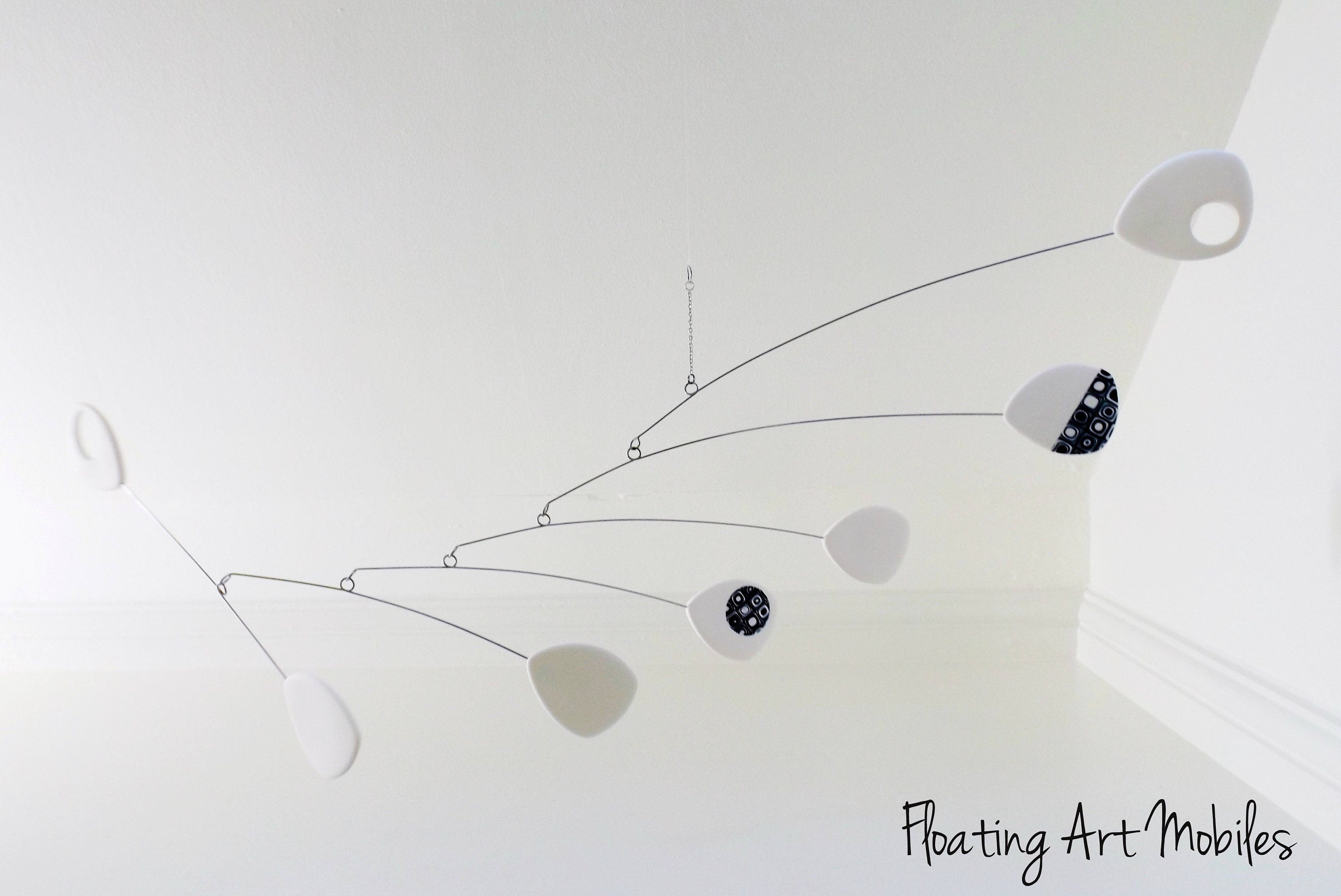 Modern Hanging Mobile, Mid Century, Retro Mobile, Hanging