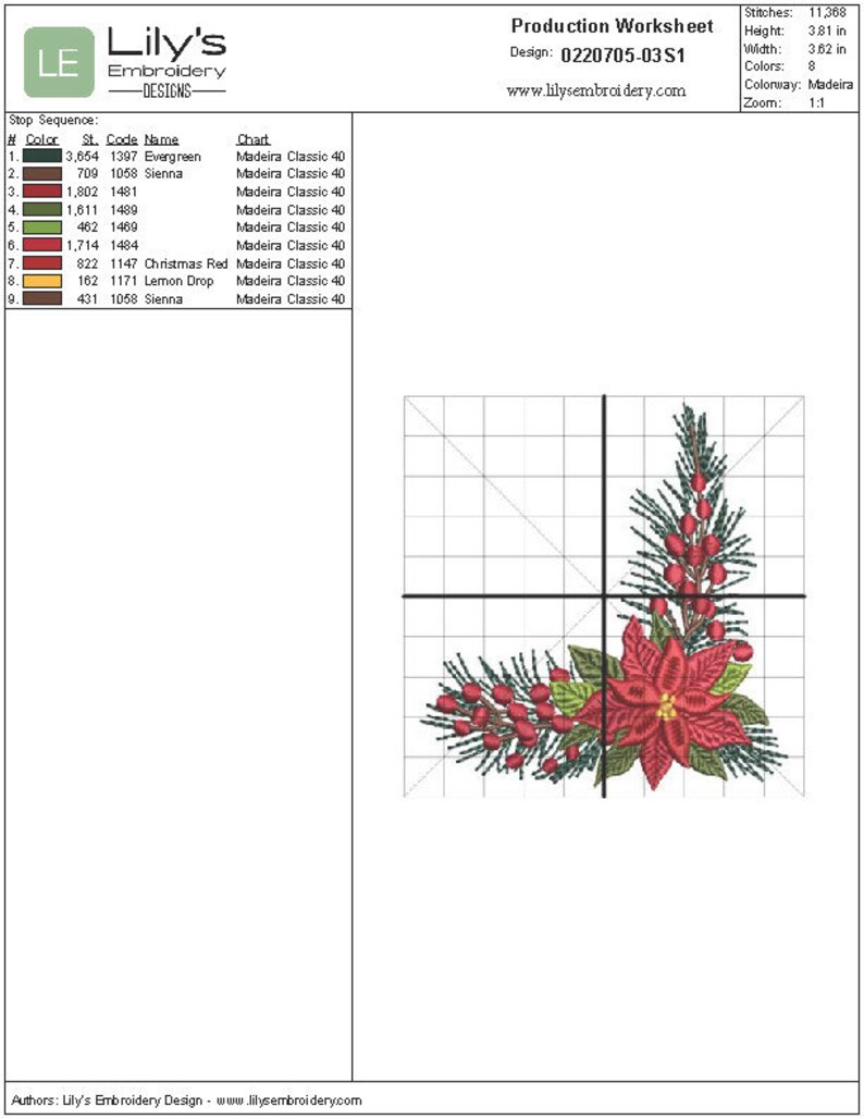 Weihnachten Ränder & Ecken Maschinenstickmotive - 2 Größen (8 Designs) 4X4, 5X7 Hoop Bild 8