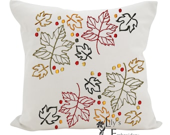 Leaves Machine Embroidery Designs -  Fall / Autumn Design ( 5 Sizes)