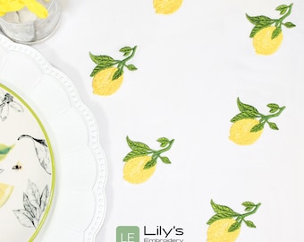 Machine Embroidery Design | Tiny Lemons Machine Embroidery Designs 2 Sizes - 4X4 Hoop