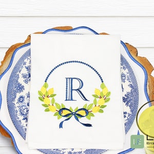 Lemon Machine embroidery design