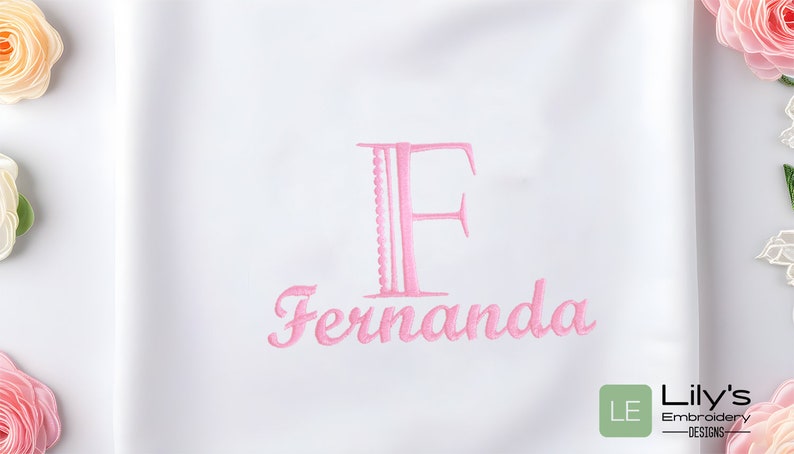 Fernanda Letters Wicking Charm Alphabet Font Machine Embroidery Designs | Embroidery ...