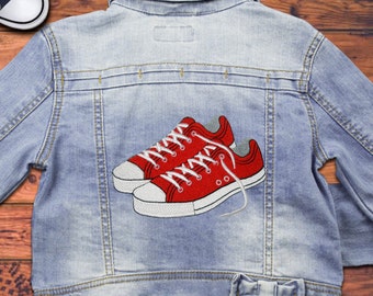 Converse  Machine embroidery designs - 4"x 4",  5" x 7", 6" x 10"  Hoop sizes - # 01