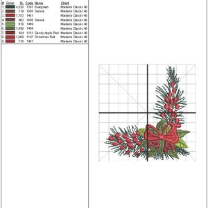 Weihnachten Ränder & Ecken Maschinenstickmotive - 2 Größen (8 Designs) 4X4, 5X7 Hoop Bild 9