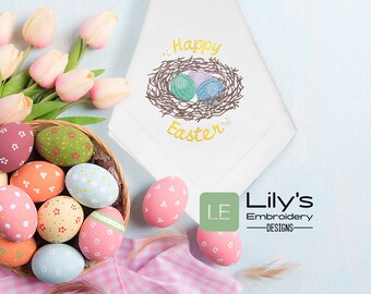 Machine Embroidery Design | Happy Easter   Machine Embroidery Designs 5 Sizes