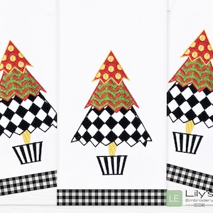 Harlequin  Christmas  Machine Embroidery Design
