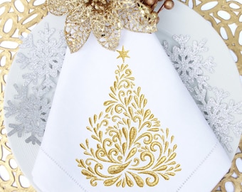 Machine Embroidery Design - Christmas Tree  Machine embroidery Design 3 sizes