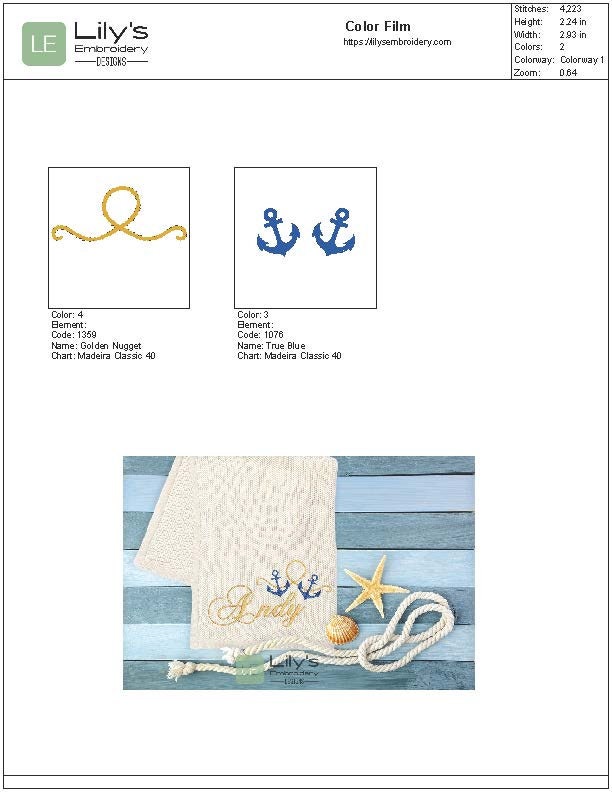Nautical Machine Embroidery Designs Anchors Aweigh Machine Etsy