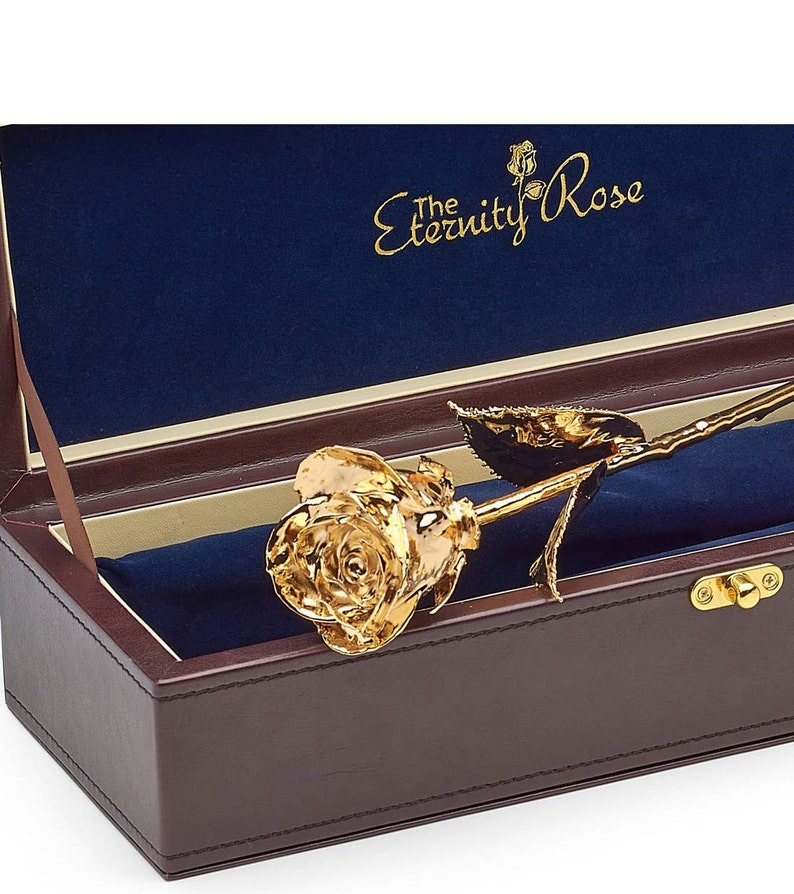 Premium Grade 24 Karat Gold Dipped Natural Rose 11.5. Etsy