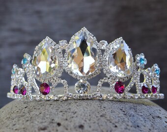 ラプンツェルのティアラ、ゴールドのプリンセスコスチュームクラウン