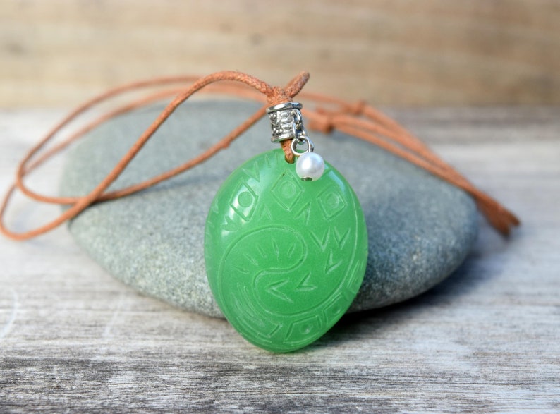 Glow in the Dark Moana Necklace, Glow Heart of Te Fiti Necklace ...