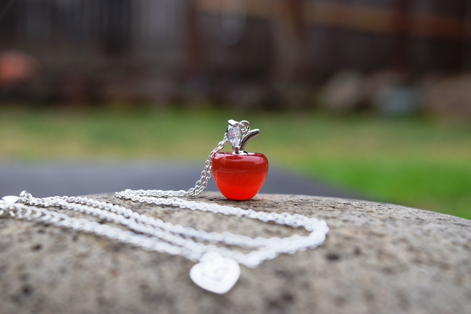 Cuore Necklace - Snow White – Tohum Design