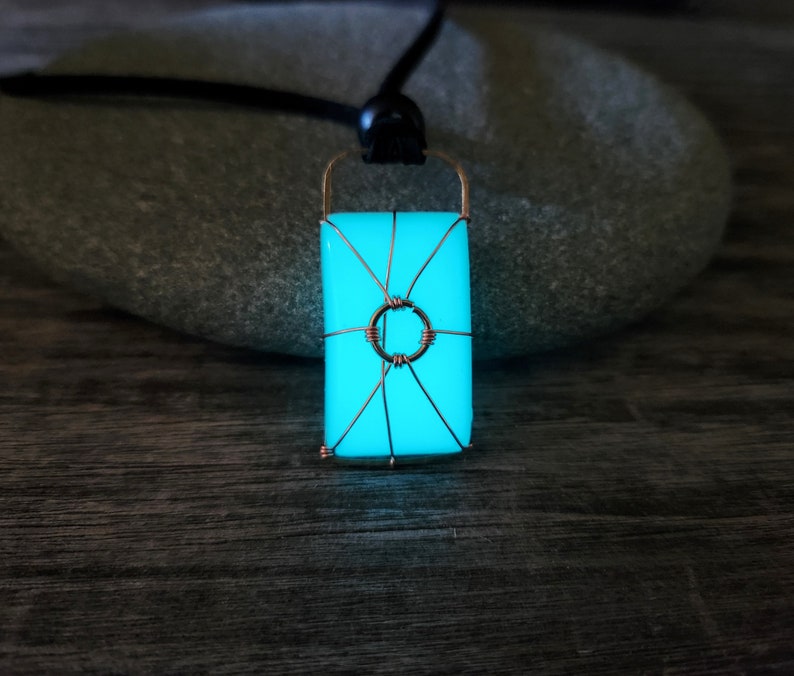 Wyatt s Werewolf Glowing moonstone Necklace Gift 2 Zombies Fan Wyatt s Werewolf Glowing moonstone Necklace Gift 2 Zombies Fan