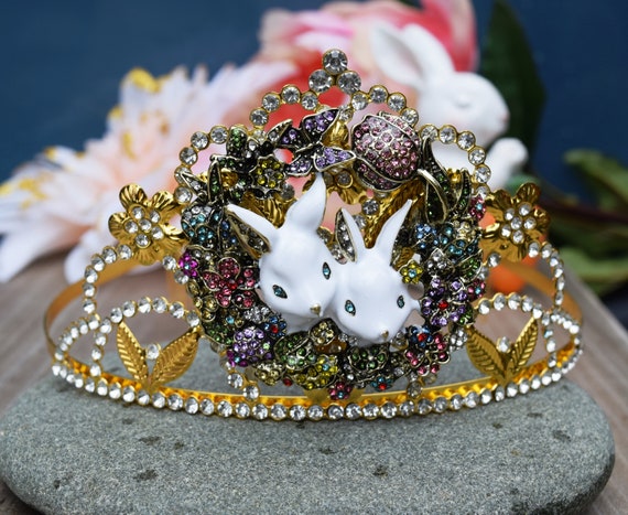 and - Tiara Dazzling bunny - Één maat - Volwassenen - Vrouwen