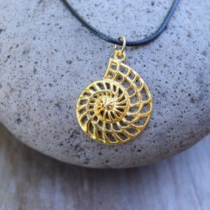 Ursula Costume Necklace, Uma Necklace, Ariel Voice, Gold Shell ...