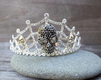 ✧tiara✧ IEMIEBSHA Rhinestone Alloy Crystal Tiara Princess Crown, 6