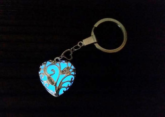 Key Chain Heart Valentines