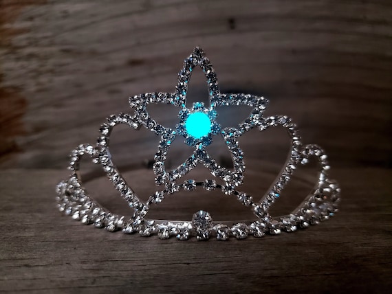 Crystal Starfish Headband Tiara Crown New Handmade Mermaid Fish Crowns Ocean Style Costume  main image 3