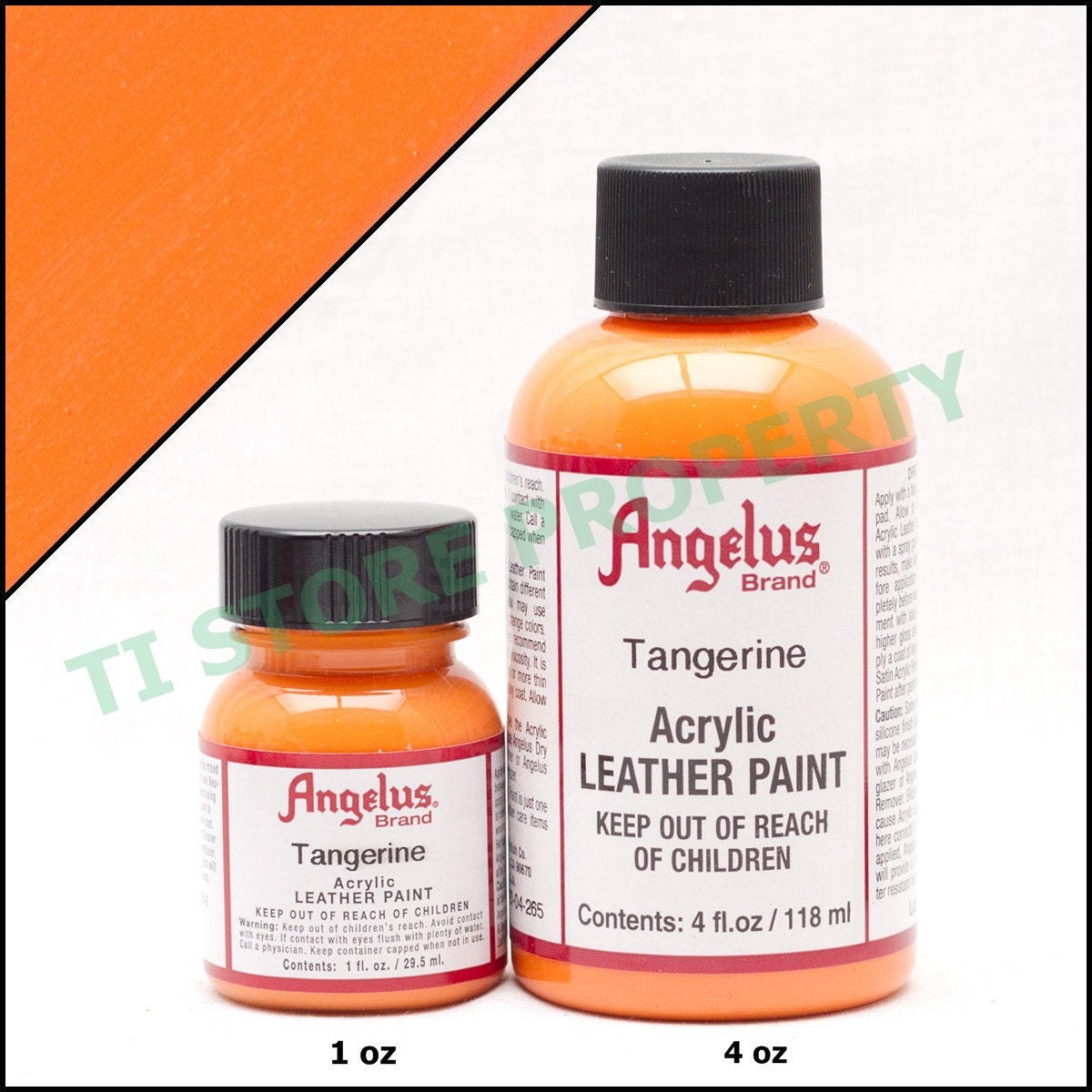 Angelus Brand 2-Thin Acrylic Leather Paint Thinner 4 oz