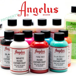 Angelus White Acrylic Paint Leather Acrylic Paint Shoe Paint Custom Shoe  Paint 