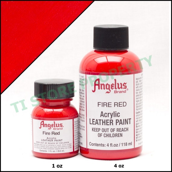 Angelus Acrylic Leather Paint - Caramel, 1 oz