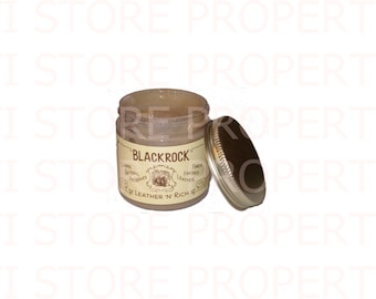 BLACKROCK Leather Cleaner, Leather restoration, Leather Balm, Leather Cream, Leather care, Leather Conditioner 4oz