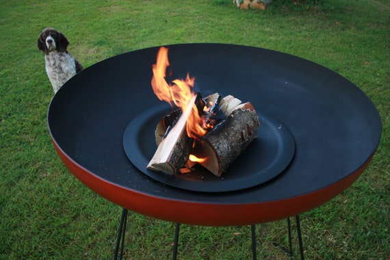 Fire Saucer Tall Firepit Etsy