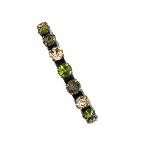Camo Crystal 8mm Adjustable Cuff Bracelet ~ Camouflage ~ Military Jewelry ~ Fall Jewelry ~ Gifts for Her ~ Stacking