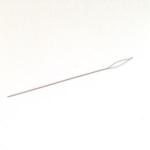 Beadalon Collapsible Eye Needles ~ 6.4cm (2.5&quot;) ~ Fine x1