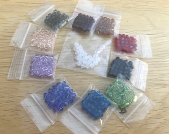 Genuine Swarovski Crystal 4mm Bicone Beads - Lots of Colours to choose from - 24 beads