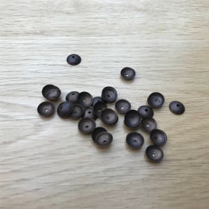 Jewellery Making Vintaj Natural Brass 7mm Classic Bead Cap x3