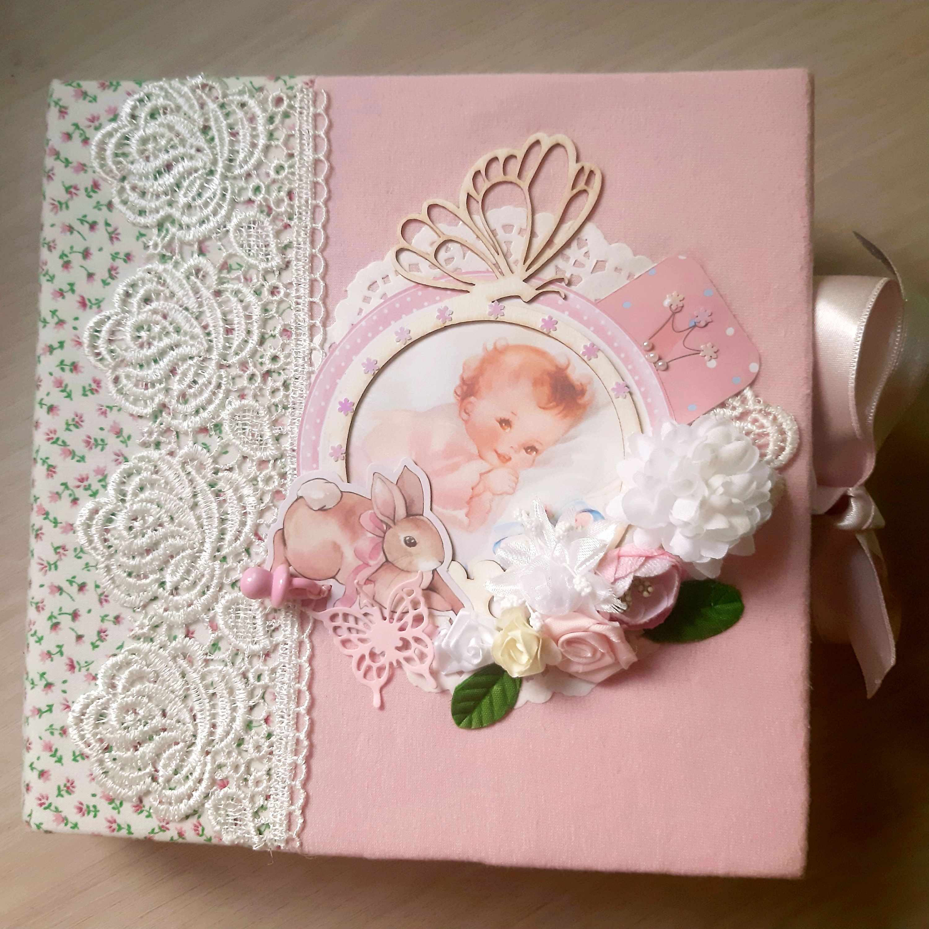 Baby Scrapbook Album Baby Album Adventure Book Baby Photo Etsy Canada