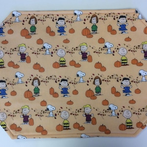 Peanuts Placemat - Etsy