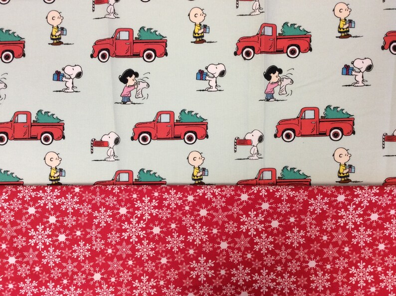 Peanuts Placemats/Christmas Reversible/Snoopy Placemats/Tea Etsy