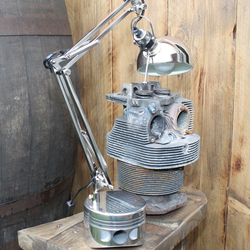 Corvette Piston Desk Lamp Etsy