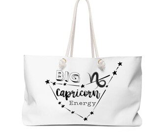 Big Capricorn Energy Weekender Bag