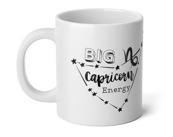 Big Capricorn Energy Jumbo Mug, 20oz