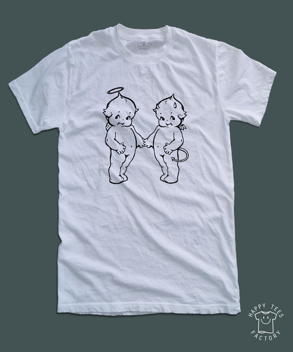★WAIKEI★ Baby Dalmatian Short Sleeve T-shirt White YKBE06T Dalmatians Baby Tee, 90s Graphic Baby Tee, Y2K Baby Tee
