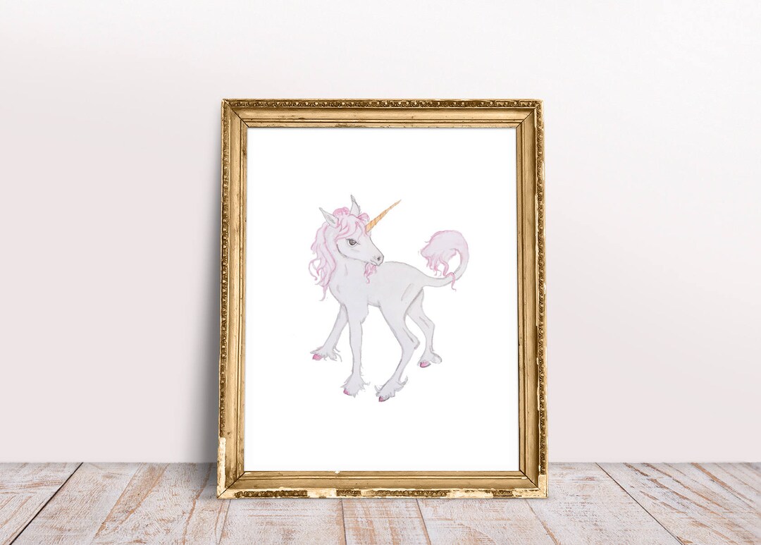 Unicorn Watercolor INSTANT DOWNLOAD, Unicorn Art Print, Unicorn Gift ...