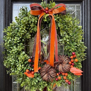 Fall Pumpkin wreath