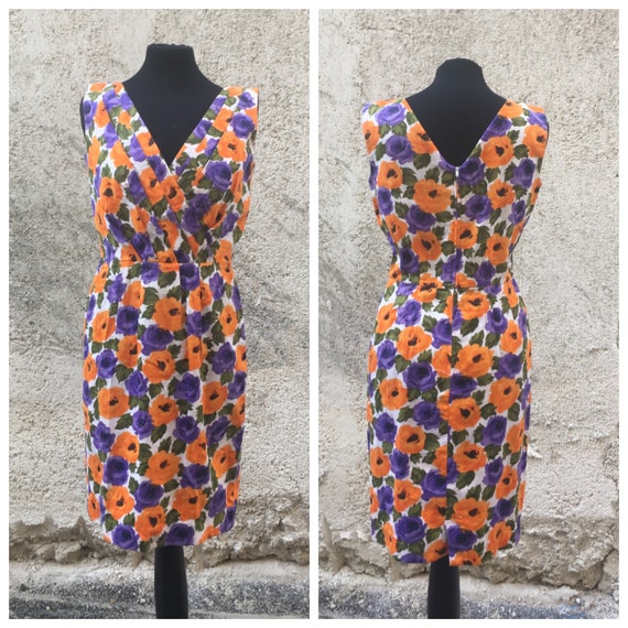 summer dress with flowers