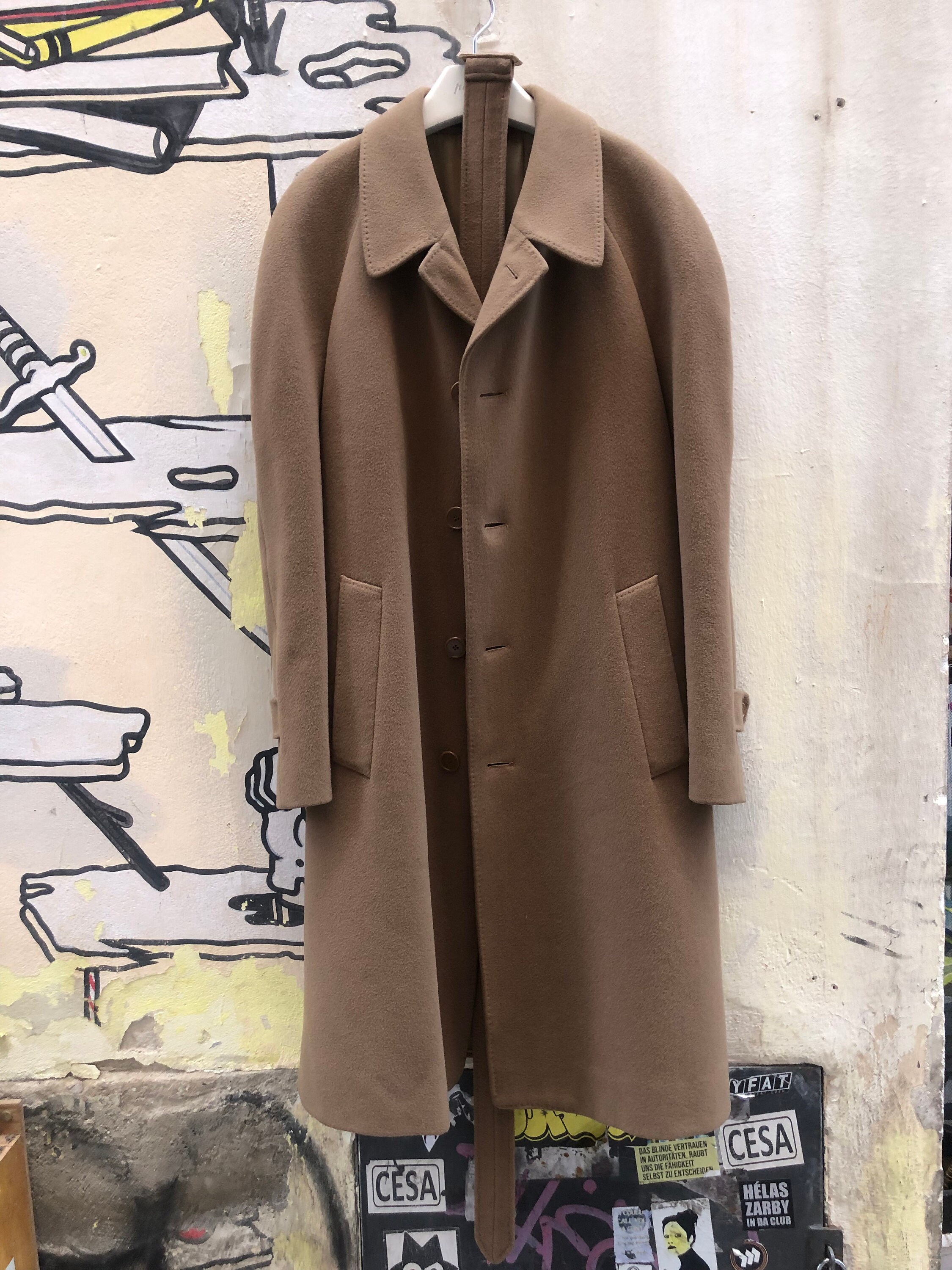 Vintage 80s Christian Dior Monsieur Beige Pure Wool Coat - Etsy