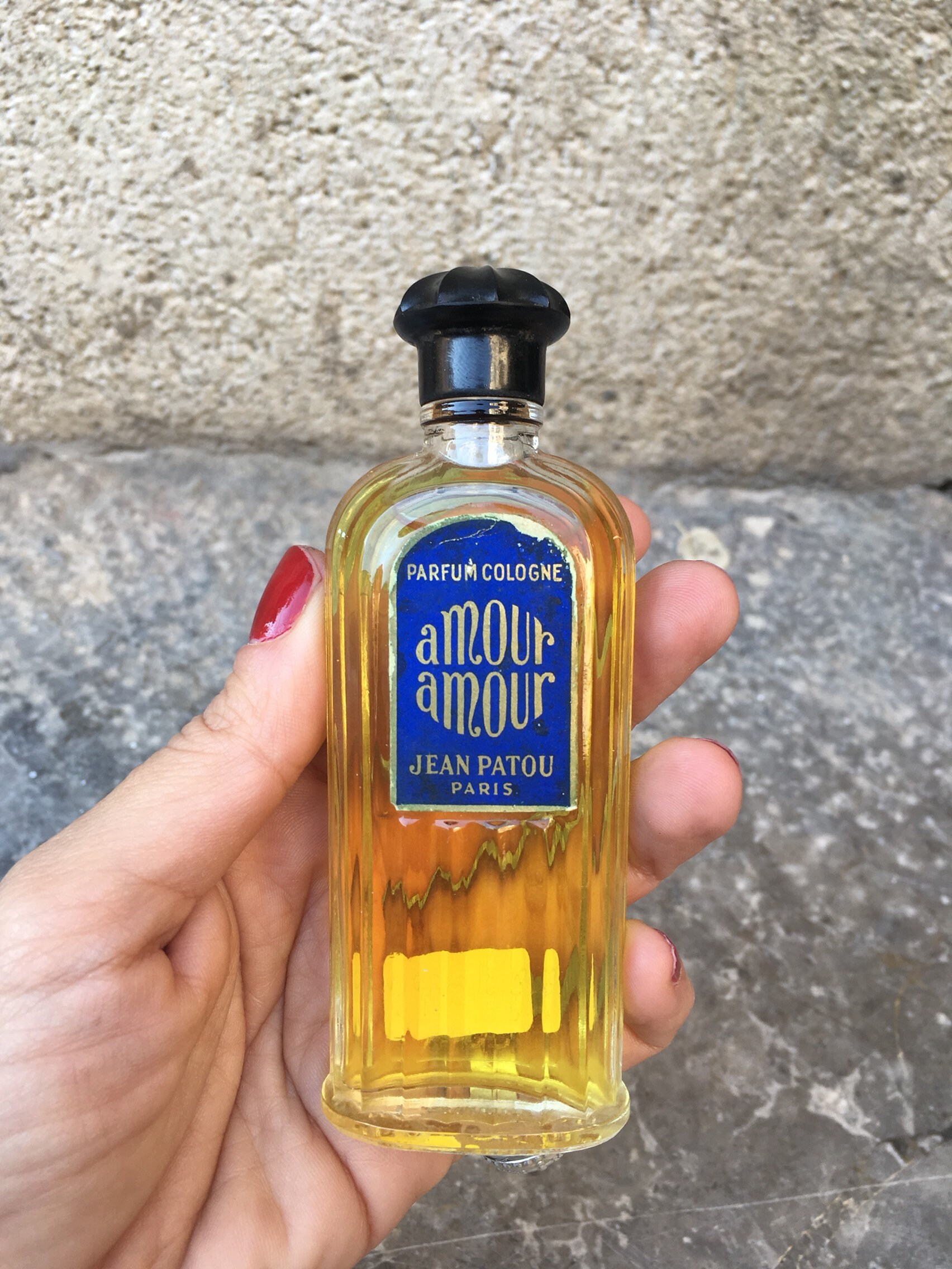 Vintage 50s Sealed Parfum Cologne Amour Amour Jean Patou Paris