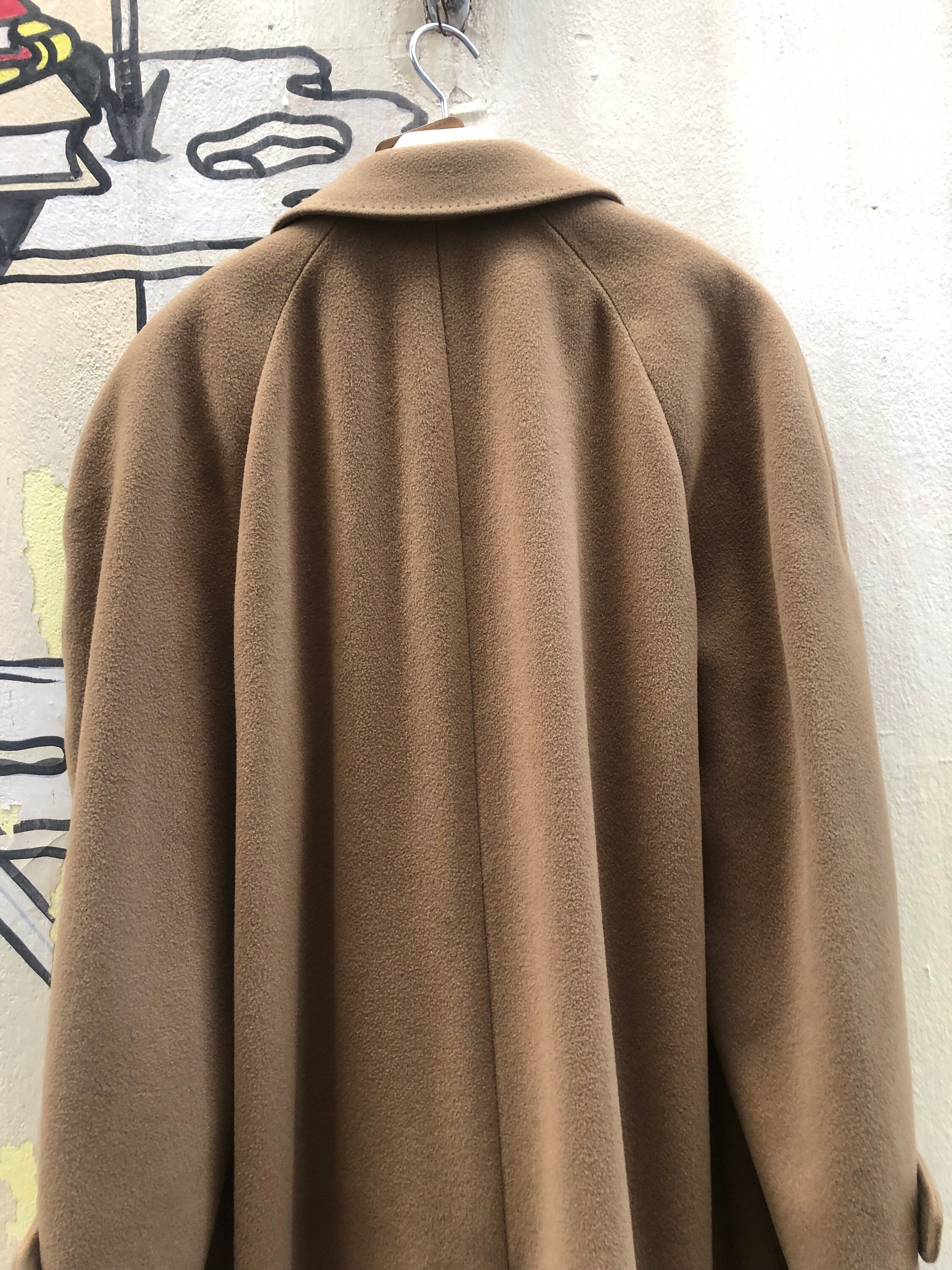 1980s〜90s Christian Dior Wool Coat Vintage 80s Christian Dior Monsieur Beige Pure Wool Coat - Etsy