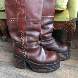Botas de plataforma de los 90 de El Dante | Etsy España