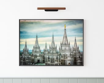 Salt Lake Temple Art Print – Temple Photograph