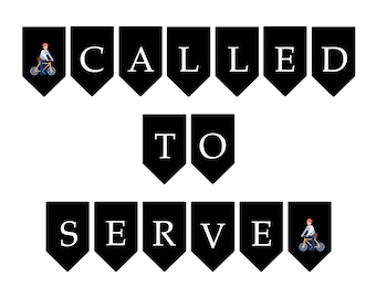 Missionary Banner Printable – Call Opening, Farewell, Homecoming (Digital Download)