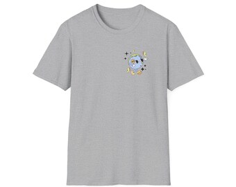 Just me and my anxiety (Unisex Softstyle T-Shirt)